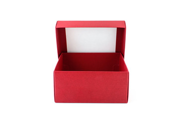 open red box