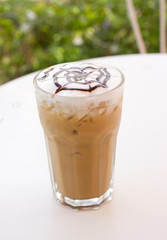Ice mocca coffee.