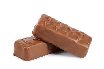 Chocolate isolated on white background