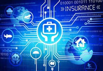 Fototapeta premium Insurance Concept Illustration
