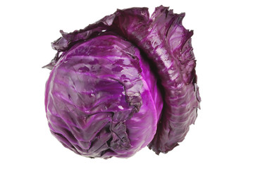 Obraz premium cabbage isolated on white background