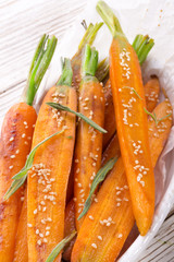  Caramelized carrots