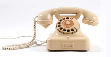 An old telephone