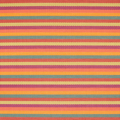 Striped wicker mat fragment