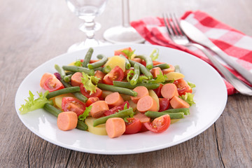 plate of salad