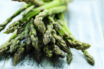 Asparagus, a bunch of fresh asparagus