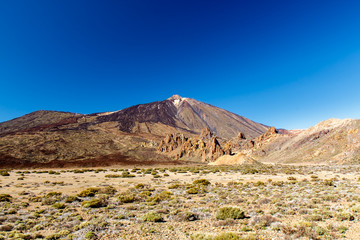 The volcano Teide and  National Park, Tenerife, Spain