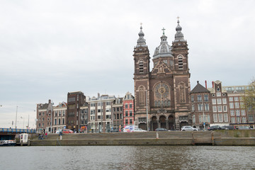 Fototapeta premium Promenade dans les rues d'Amsterdam