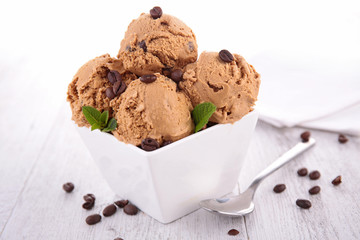 coffee ice cream