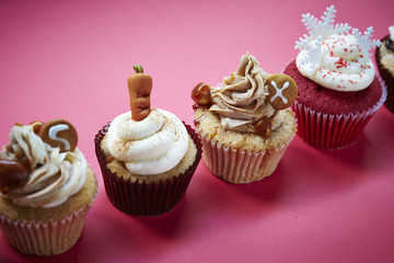 Christmas cupcake