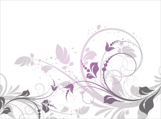 Abstract floral background