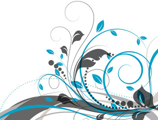 Abstract floral background