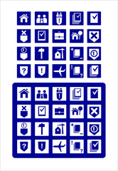 Значки юридические услуги, иконки, Icons legal services