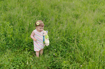 Girl in Grass