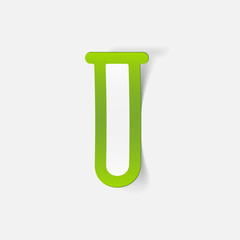 realistic design element: tube