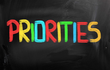 Priorities Concept