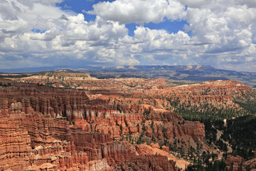 hoodoos de Inspiration point, Bryce canyon