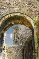 Traditional English Norman Castle © rustypelican