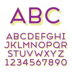 Handmade sans-serif font