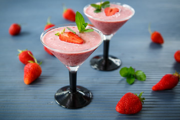 strawberry smoothie