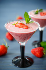 strawberry smoothie