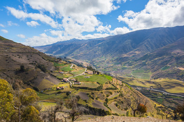 Fototapeta na wymiar Mountains en Merida. Andes. Venezuela.