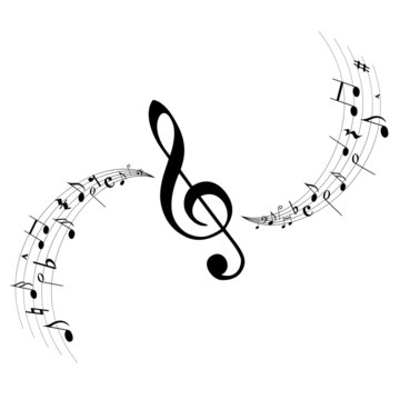 Notenschlüssel Noten Musik Vektor