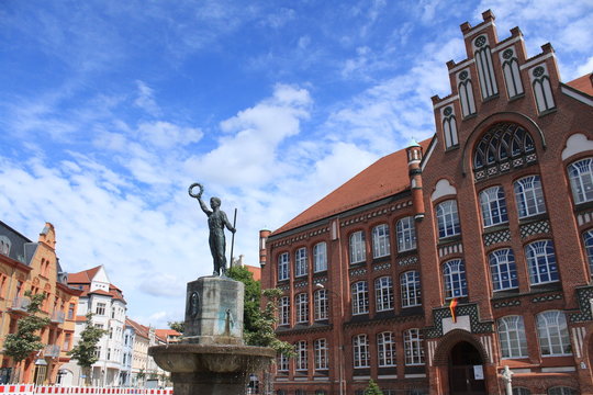 Jahnschule in Wittenberge`s Gr&uuml;nderzeitviertel