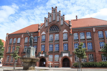 Jahnschule in Wittenberge`s Gründerzeitviertel