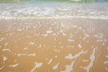 The beach and tropical sea