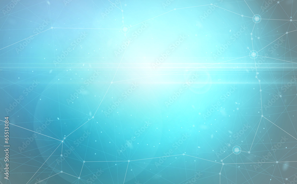 Poster shining abstract mesh background