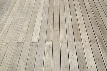 Tavole di legno inchiodate
