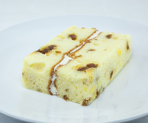 longan chiffon Cake