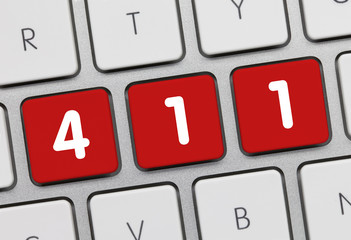 red 411. Keyboard