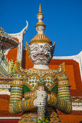 YAK or Giant architectural protector of WAT ARUN TEMPLE
