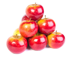 red apples