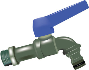 rubinetto a sfera ad  attacco rapido