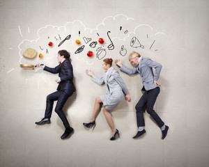 Funny businesspeople