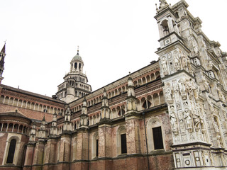 Fototapeta na wymiar Katedra w Pawii, Włochy