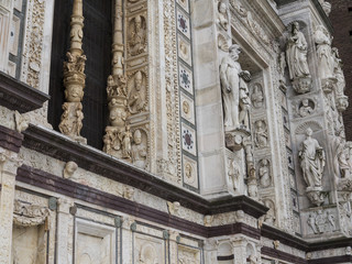 Obraz premium Cathedral of Pavia, Italy