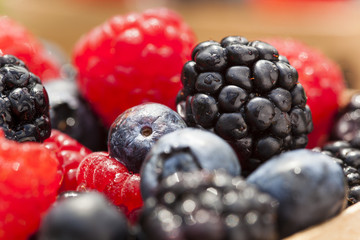 Healthy Organic Ripe Berries