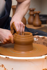 Pottery making
