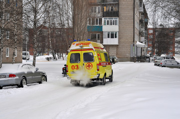 Скорая помощь - реанимобиль