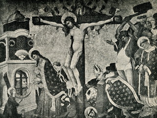 Martyrdom of Saint Denis, by Henri Bellechose, completed 1416