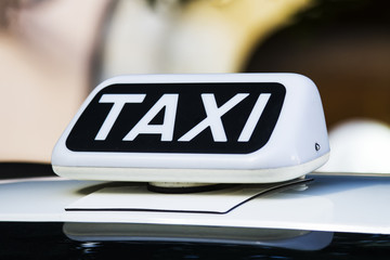 Taxi sign