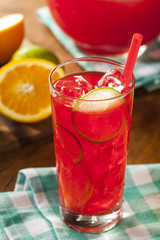 Refreshing Cold Fruit Punch