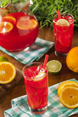 Refreshing Cold Fruit Punch