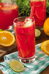 Fototapeta premium Refreshing Cold Fruit Punch