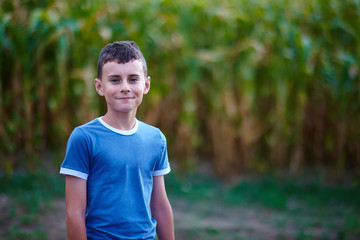 Fototapeta premium Happy country boy