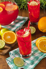 Refreshing Cold Fruit Punch